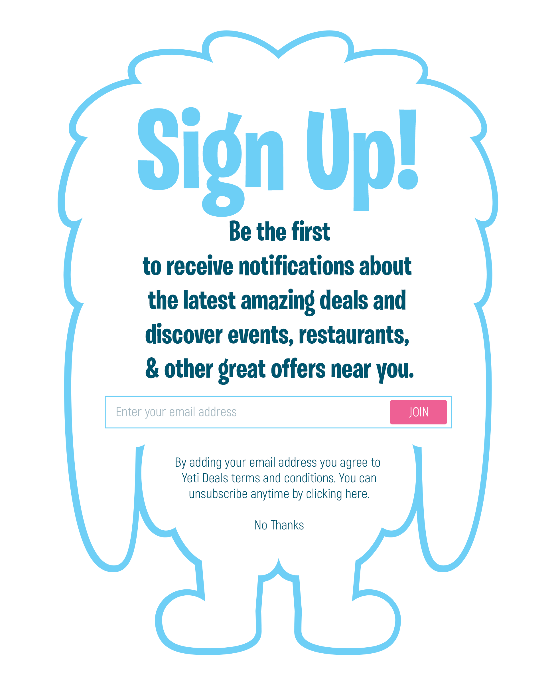 Sign Up Pop Up_Yeti Deals