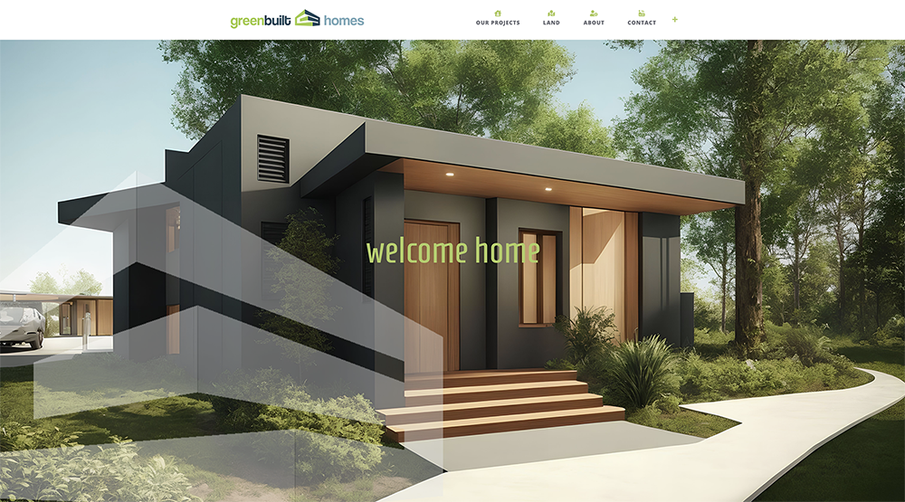 greenbuilt home page